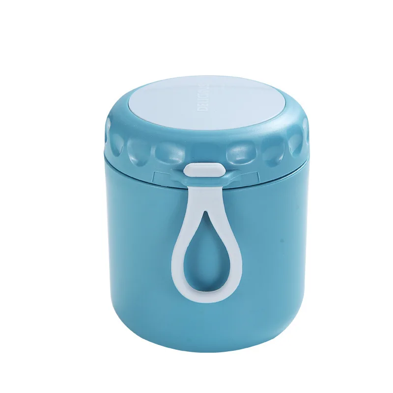 
Portable Camping Mugs Stainless Steel Vacuum Flask Thermos Cup With Handle Mini Breakfast Milk Cup For Kids 