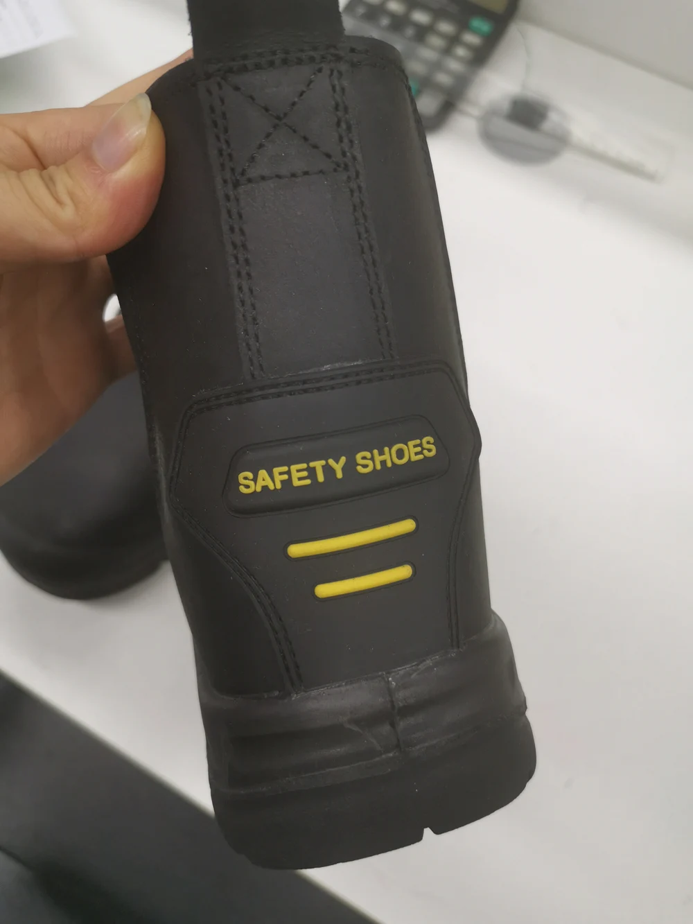 SAFETREE Chelsea Safety Boots Leather Boots with Steel Toe CE EN20345 S1P