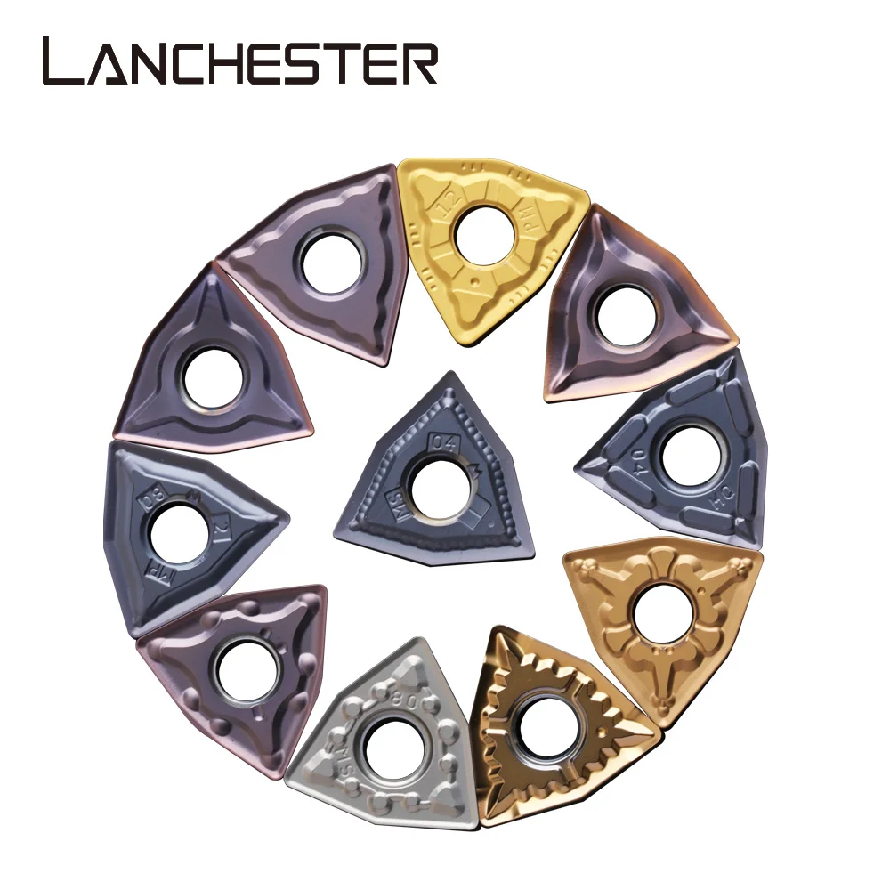 Peach-shaped numerical control blade lathe alloy cutter head stainless steel cylindrical turning tool WNMG080408 quenching MS