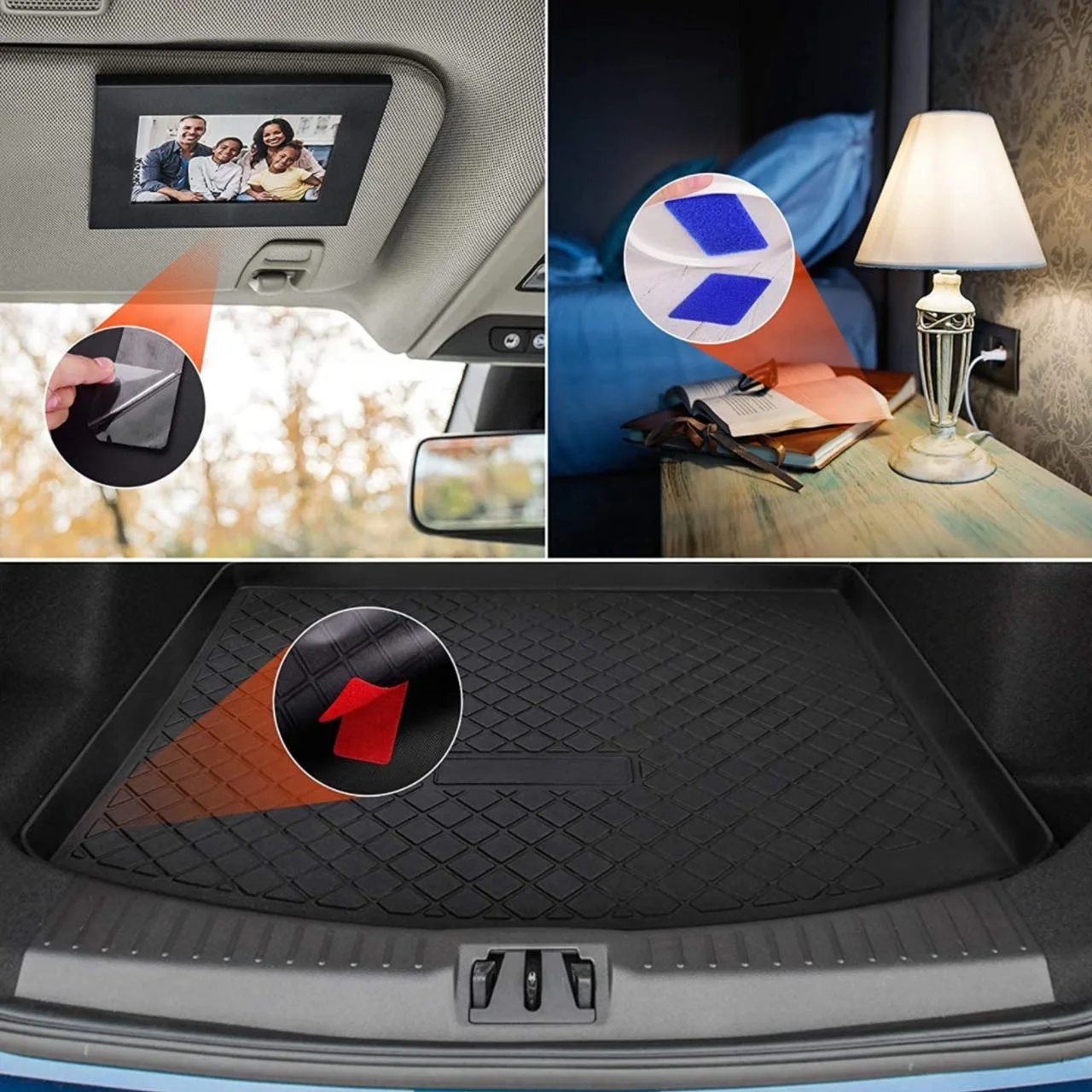 1/2 дюйма прочность липкая задняя крепеж крюк и петля на застежке-липучке полоски с клеем