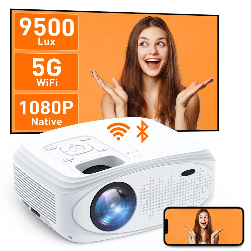 mini projector quiet good mini projector 1080p portable projector for Home Theater Multimedia Mobile video projector