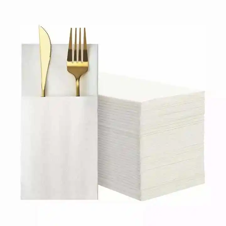 Factory eco-friendly hot sale high quality airlaid paper napkin custom napkins with logo dinner napkins tissue paper