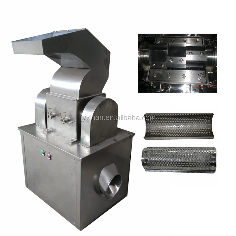 stainless steel crusher for sugar salt milling machine