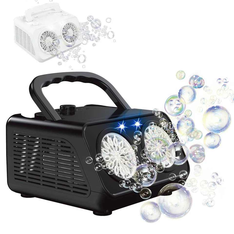 26 Hole Bubbles Blower Maker Party Bubble Toys  Electric Automatic Bubble Maker For Stage