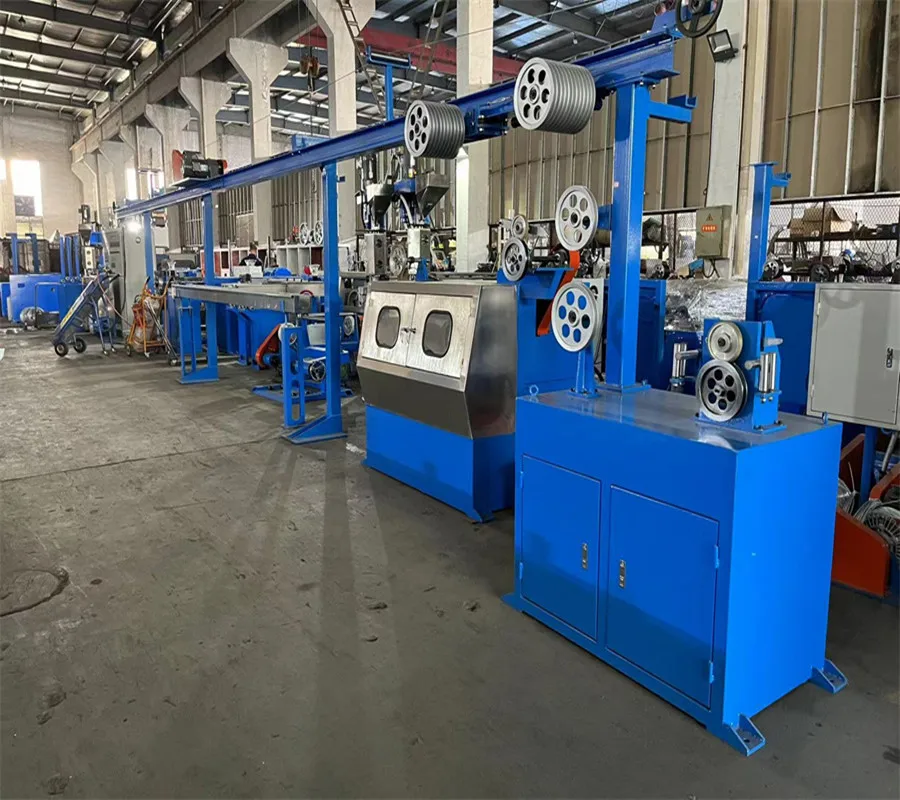 High Speed Wire Insulation Production Line, Wire Cable Extruder Machine for PVC,LDPE,NYLON,TPU