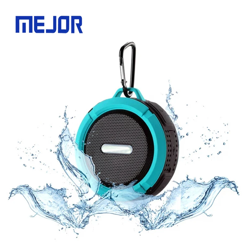 Outdoor travel music speakers X6 wireless car stereo Mini portable carabiner C6 waterproof speaker