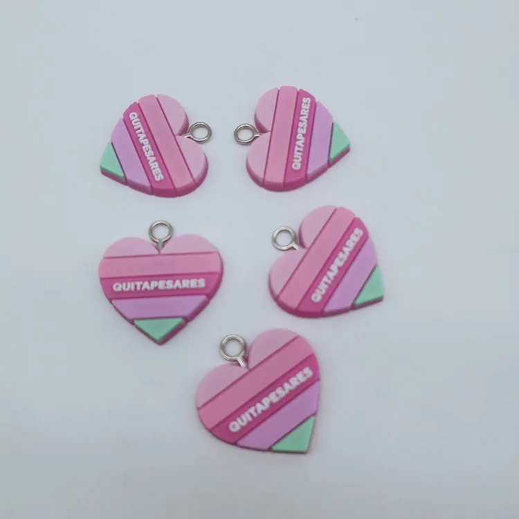 Custom diversified rubber puller oval zipper pull