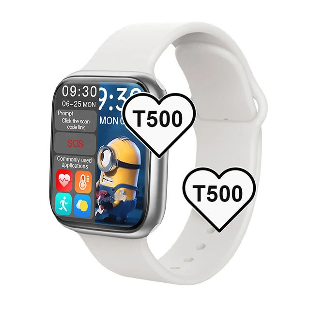  2021 T500 Смарт-часы Android 2020 reloj inteligentes X7 T55 T 500 band i iwo series 5 6 plus pro женские