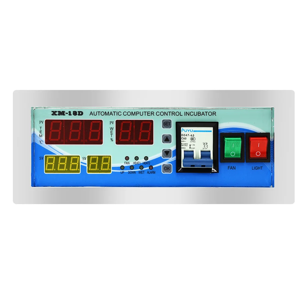 2021 hot sale incubator egg controller xm18d automatic egg incubator controller egg incubator temperature humidity controller