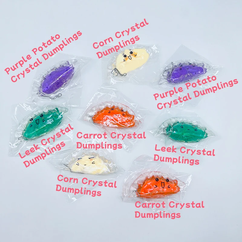 Japan Jumbo Gyoza Squishy Dumpling Soft Pendant Simulation Dumpling Squeeze Toys