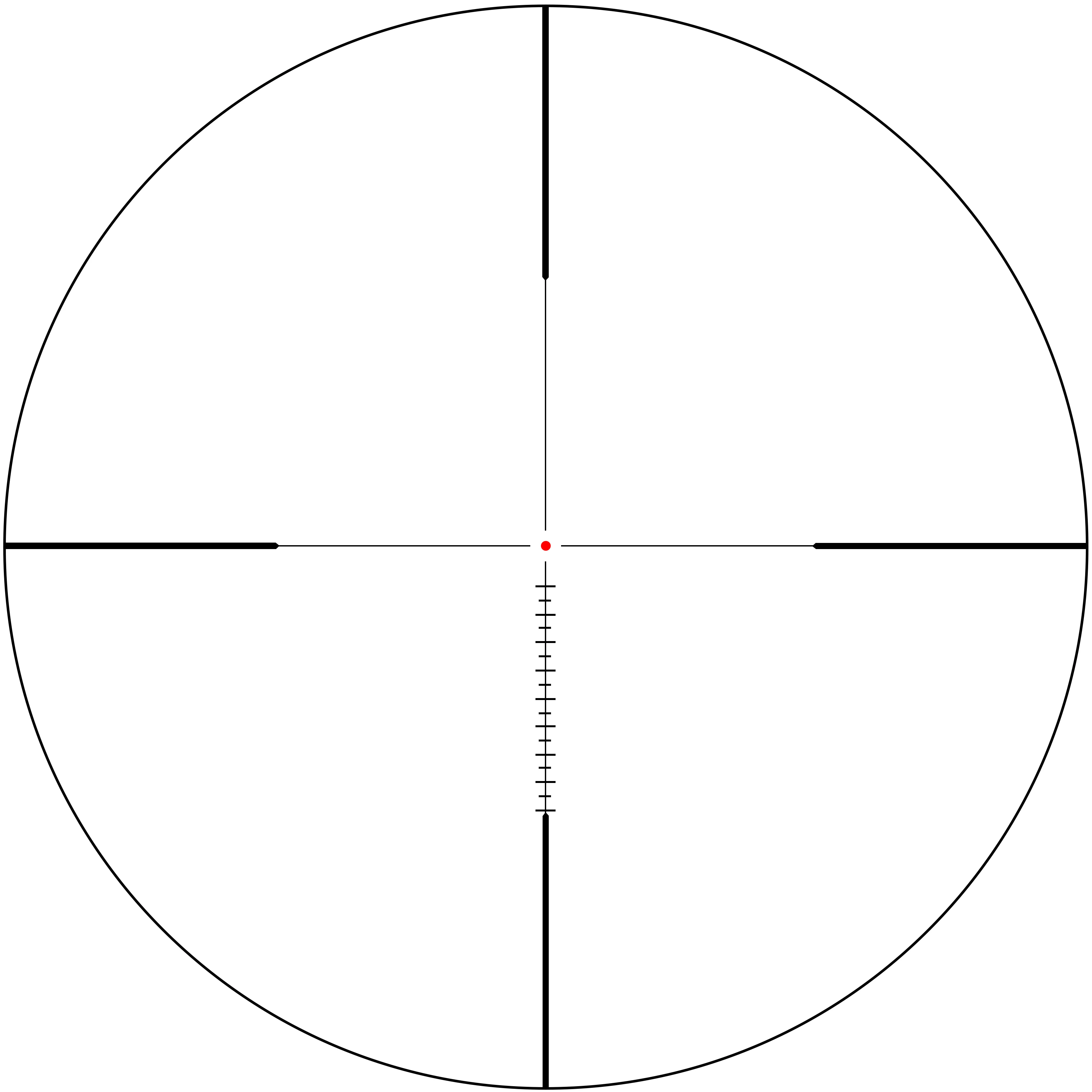 2-12x50 WA IR Shockproof Fogproof Waterproof Long Range Optical Scope