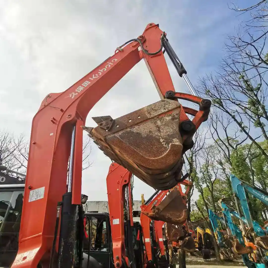 Strong Power Equipment Kubota KX165-5 Mini excavator for heavy work/ Working Condition roller for sale