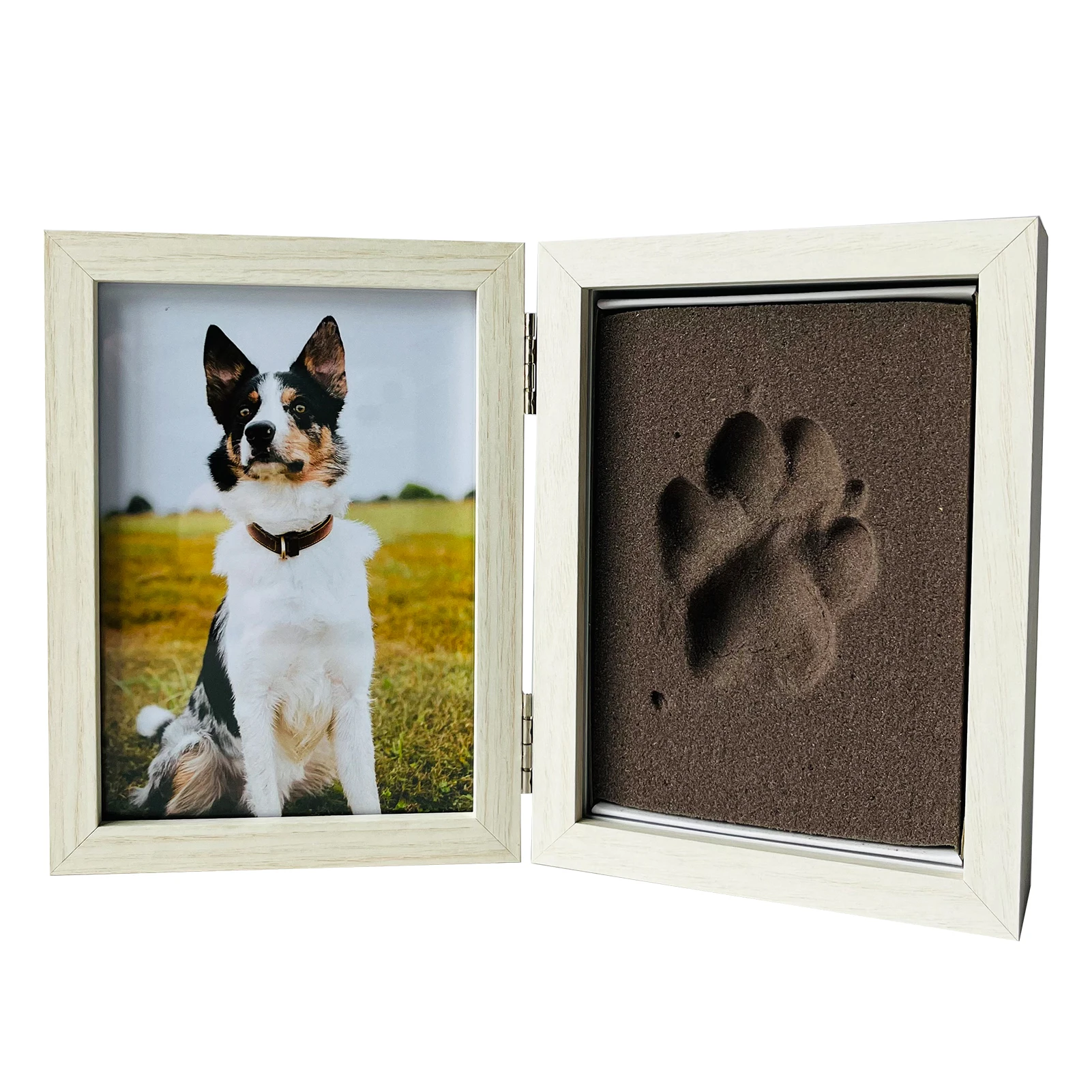 Baby Footprint Foot and Hand Print Kit Keepsake Frame Nursery Pictures Frames Hand Print Mold Kit Newborn Essentials Shower Gift