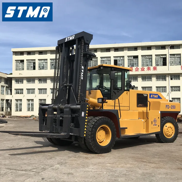 STMA heavy duty truck lifts 20 tonne forklift enclosed cab and air conditioner