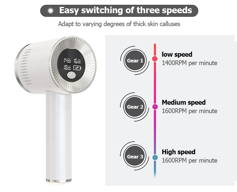 New trend product electric Callus Remover Machine Feet Removes Calluses foot grinder machine