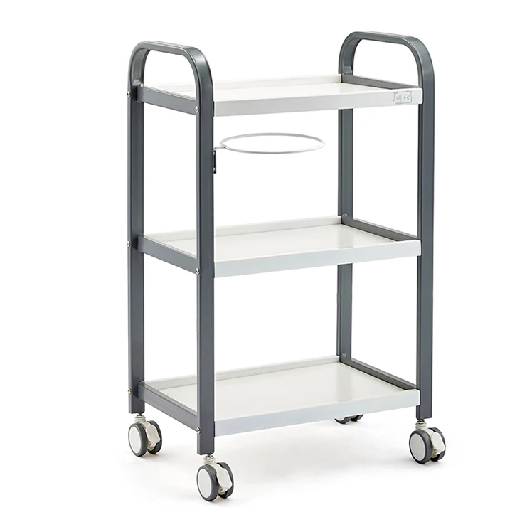 Plastic salon furniture cheap working trolley furniture moving trolleys