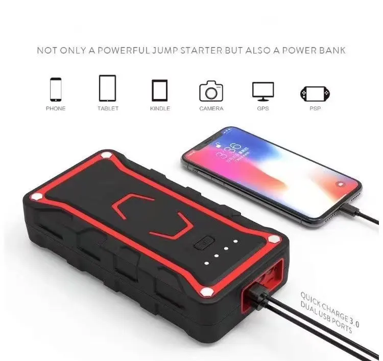 Power Bank Starters 2000a Charger Mini 12v Powerbank Jump Starter For Car