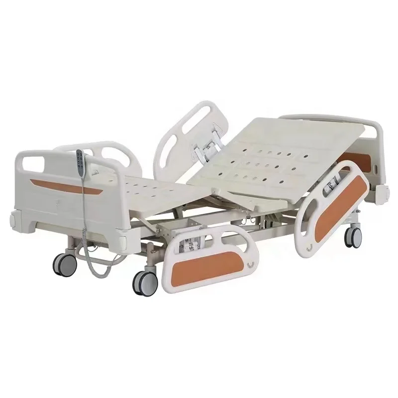 5 function electric ICU medical bed electrical multifunctional patient hospital bed for sale