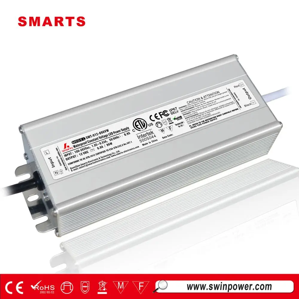 ce etl rohs waterproof electronic 24v 36v 48v power supply 12v 80w led driver ip67