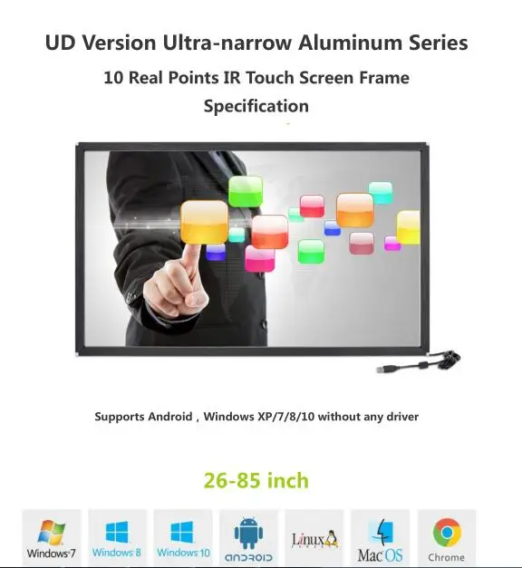 Многослойный сенсорный USB-интерфейс для ЖК/светодиодов