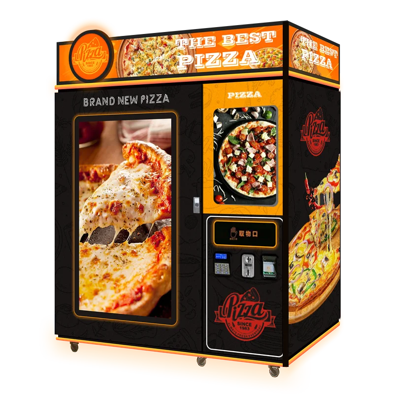 Auto Matic Machine A Pizza Automatique Distributeur Pizza And Sandwich Custom Build