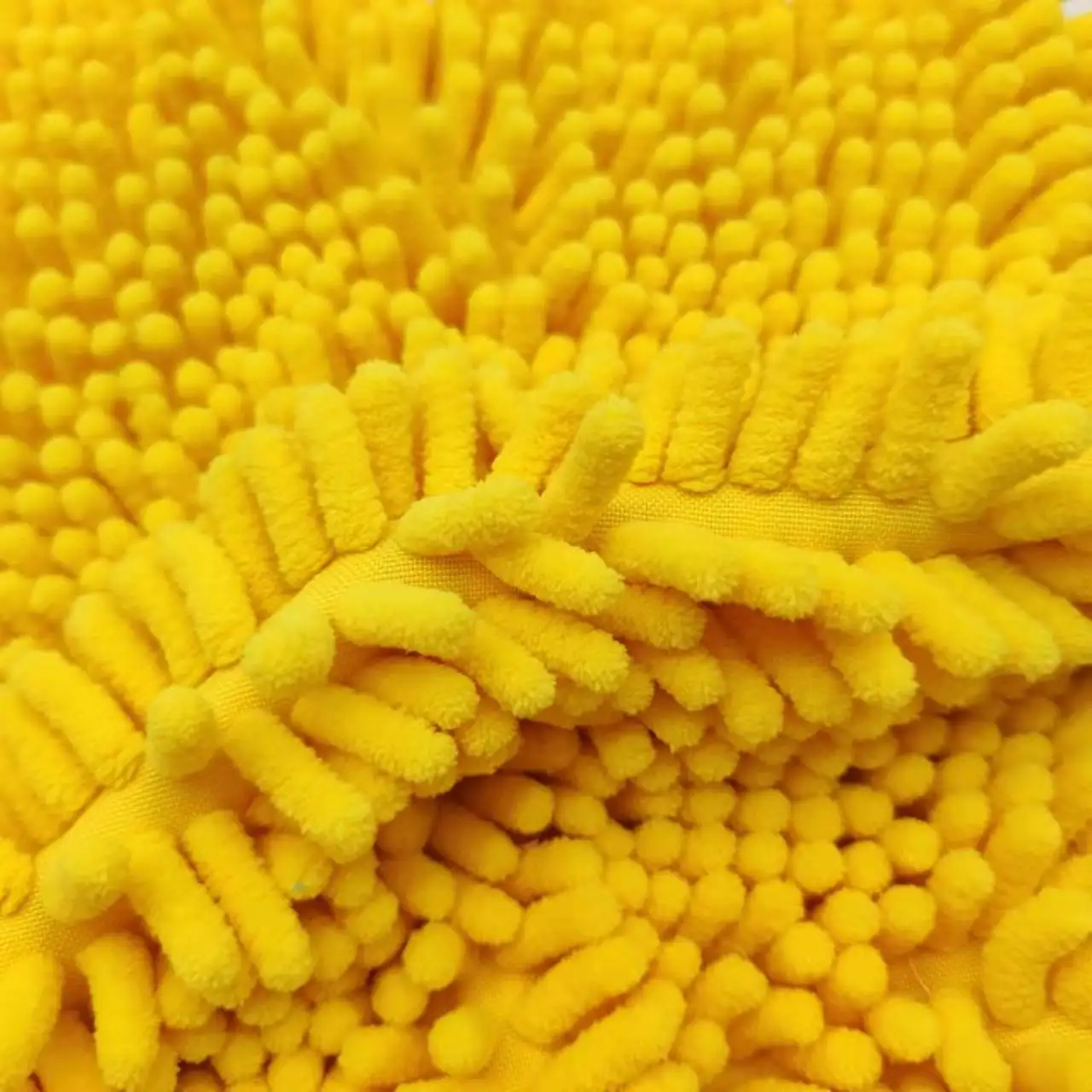 Chenille Fabric 100% Polyester Rug Chenille Plush Fabric Microfiber Mop Cloth