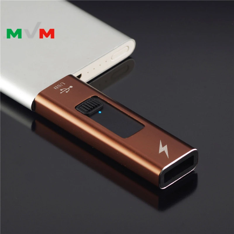  Перезаряжаемая USB Зажигалка MLT230 OEM-пакет электрическая зажигалка с одной дугой для сигаретного