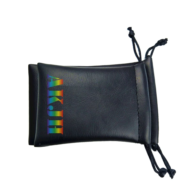 High Quality Pu Leather Golf Accessories Pouch Customized Ball Packing Bags Golf Tee Bags