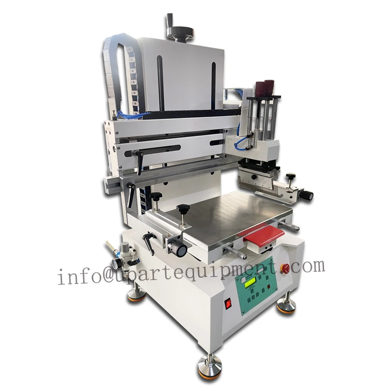 Acrylic display board screen printing machine mini scree printer with vacuum flat serigraphy machine