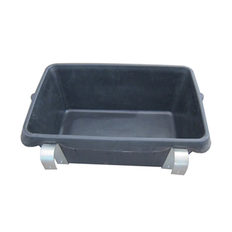 Прямоугольное резиновое ведро для бака резиновые подающие ванны лошадей поддон подачи крючка прочный резиновый забор с металлическим крючком