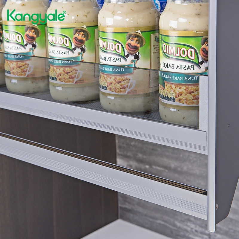 Kangyale Kitchen Elevator System Tall Cabinet Lift Up And Down Pull Basket Electric Kitchen Lifting Basket