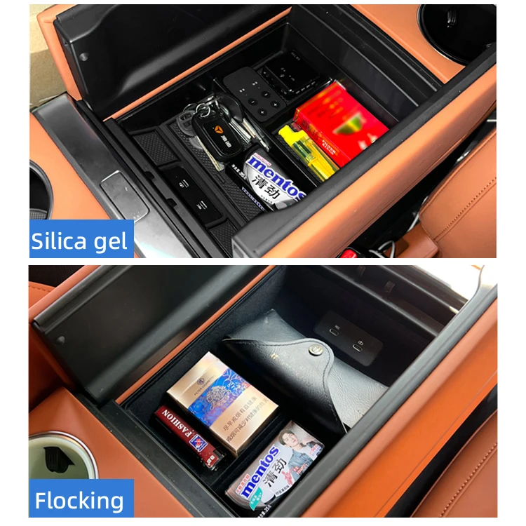 Maremlyn ABS Car Armrest Organizer Car Armrest Console Storage Box For Lixiang L9 Car Accessories 2024