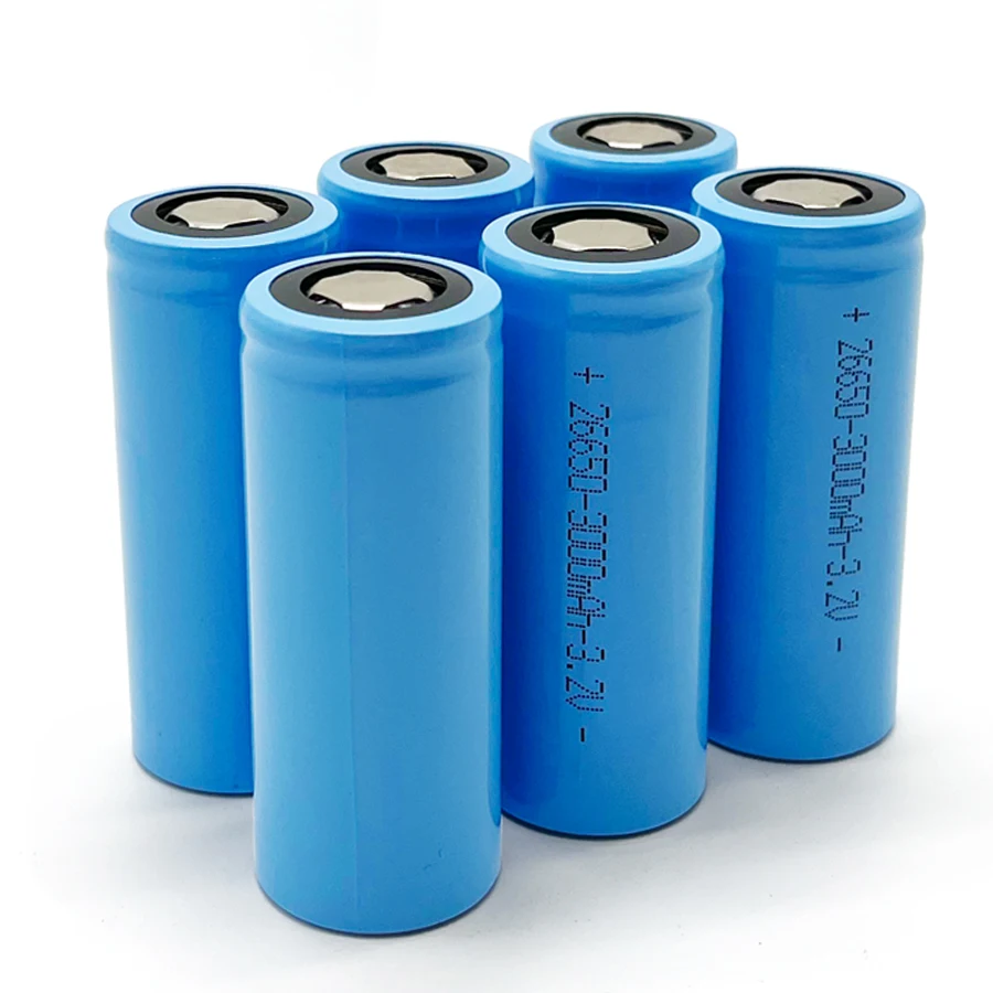 Lithium Ion 26650 Battery cell 3.2V 3000mAh 3ah Li-ion Rechargeable Batteries Battery Cell