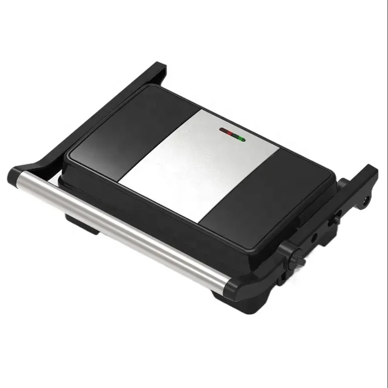 750W Multi-Functional Panini Maker Aluminum Smokeless Indoor Electric BBQ Machine Kitchen Appliances