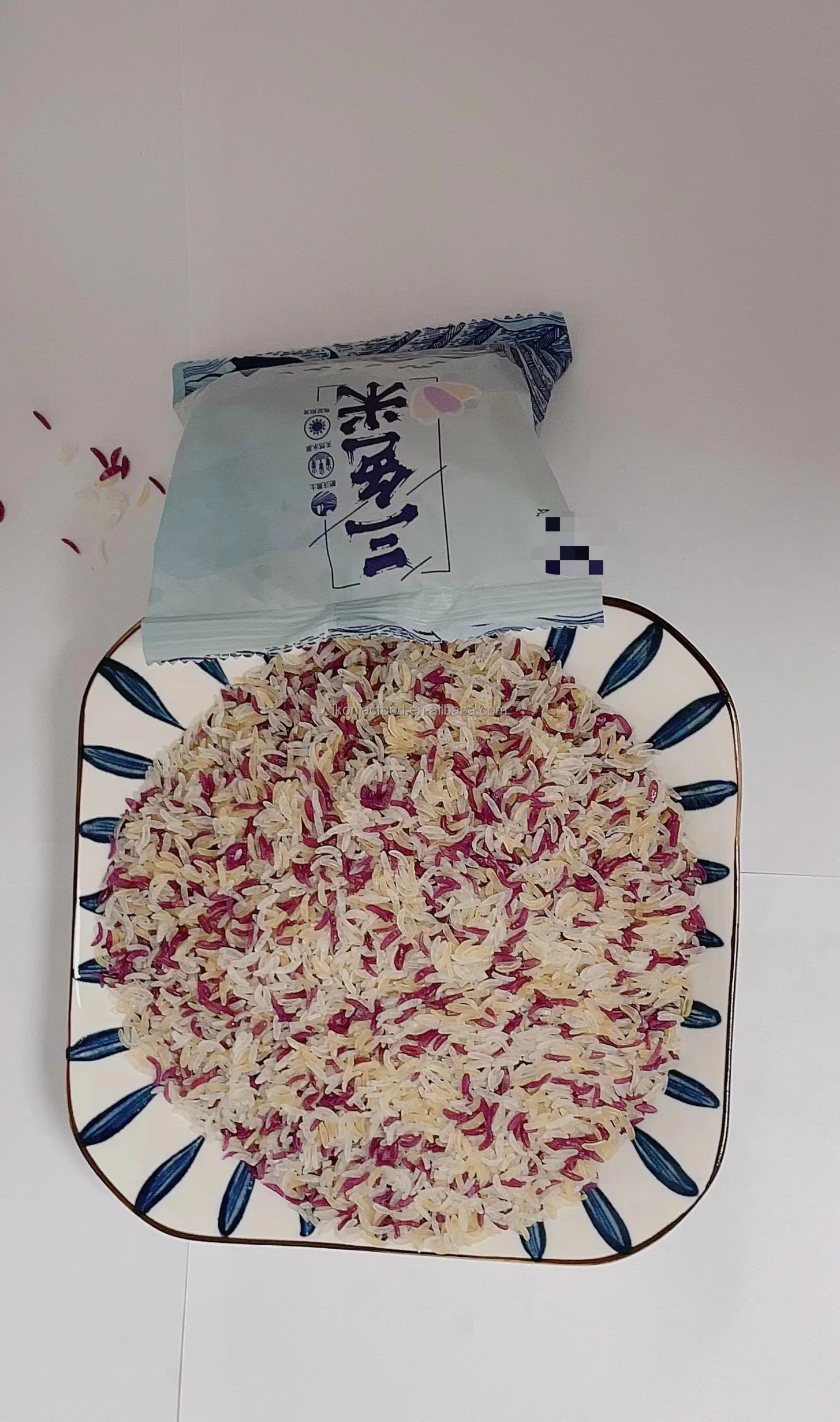 Wholesale Konjac Food No Fat No Sodium Dry Shirataki Konjac Noodles Rice Gluten Free Paleo Friendly For Diabetic