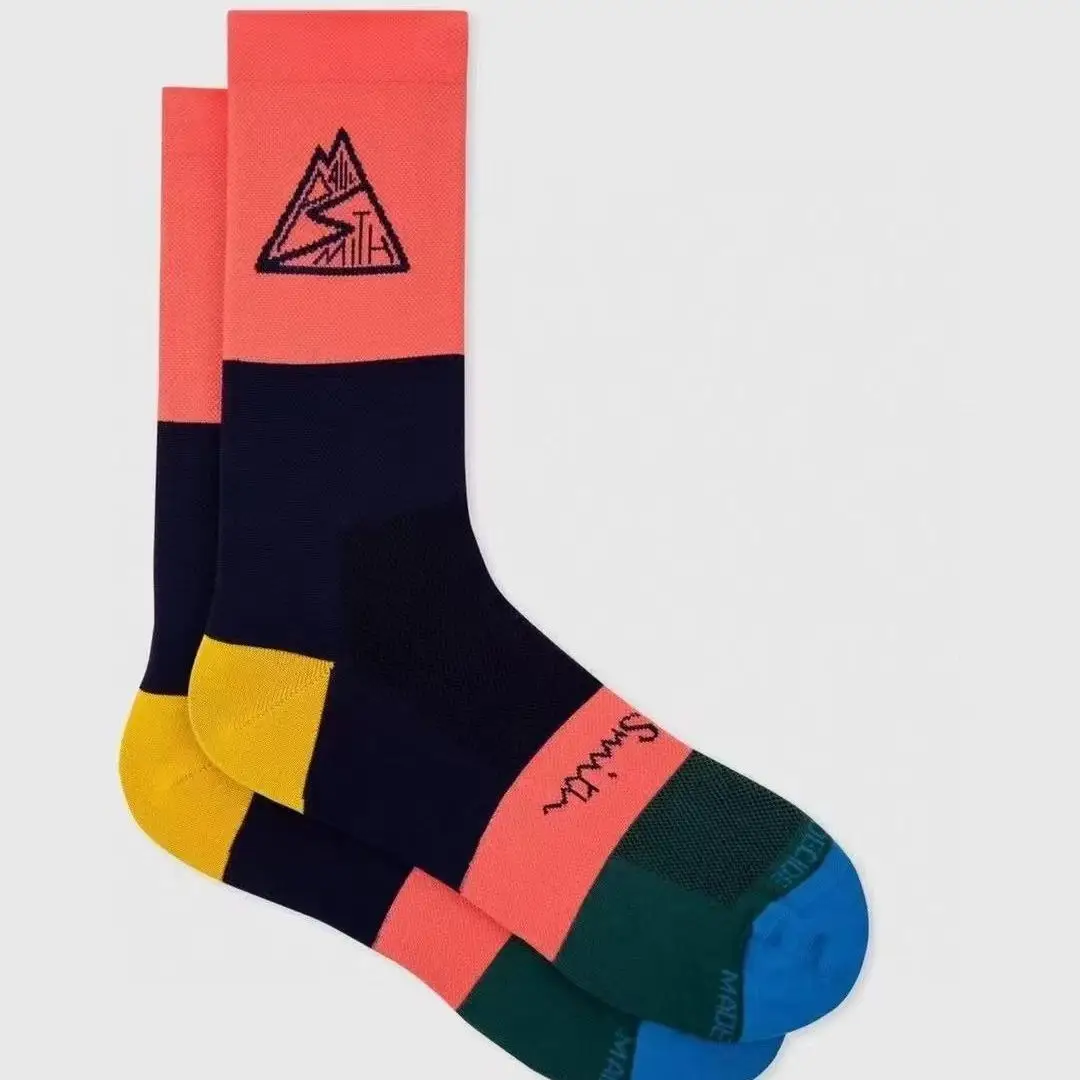 Quentin custom logo cycling aero socks breathable road bike bicycle socks custom made