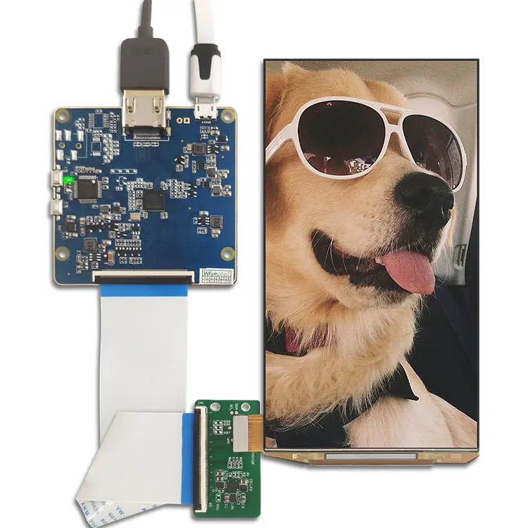 Wisecoco 2160*3840 4K UHD MIPI LCD Display With 5.5 InchTouch Panel Lcd Display For Electric Scooter