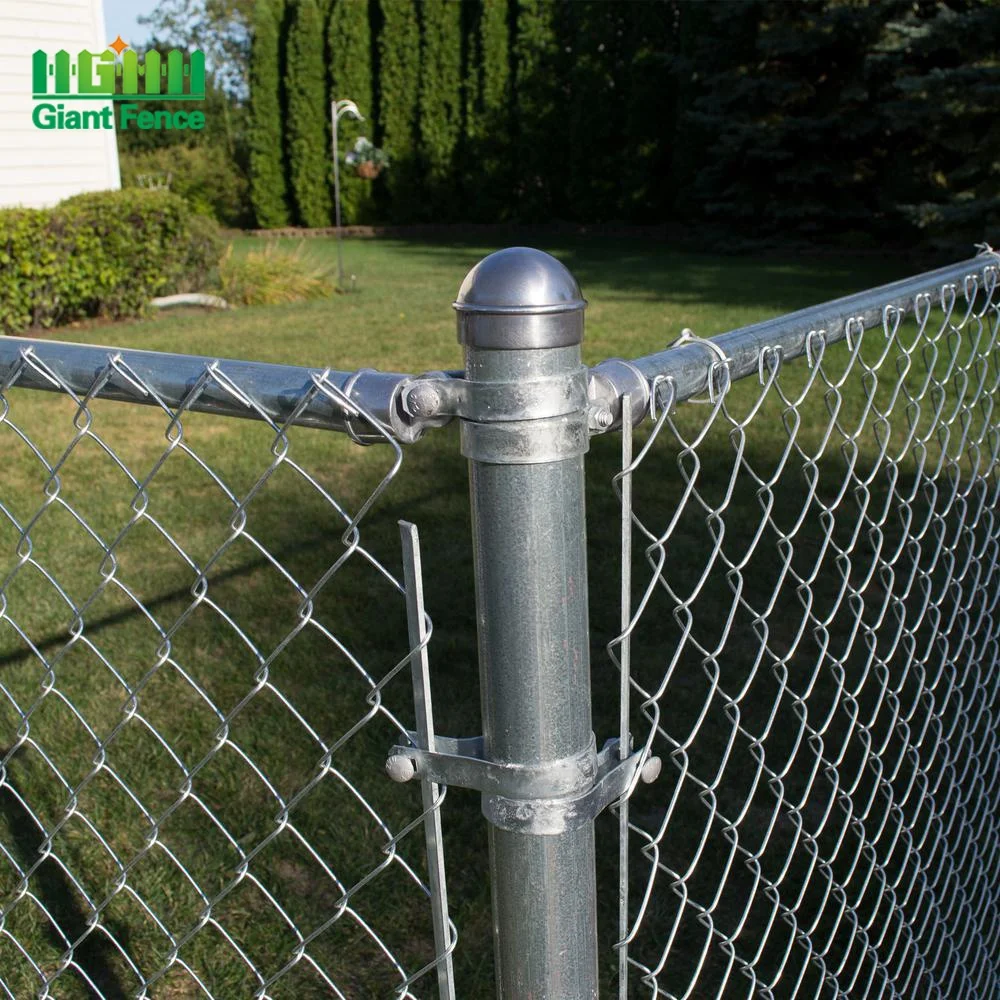Factory Wholesale Hot Dip Galvanized Foot Chain Link Fence Low Maintenance Steel Wire with Carbon Steel Fencing for Gate Wire