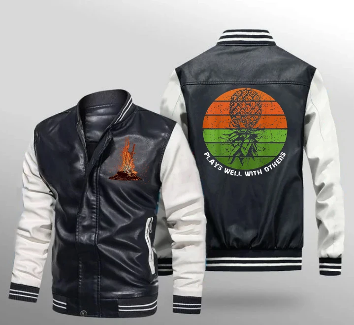 MOQ 1 Drop Shipping Wholesale Men High Quality Design Custom Zip Up Bomber Jackets