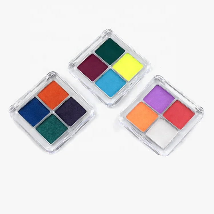 makeup supplies water activated cosmetics hottest private label 4 colors vegan eyeliner pallet