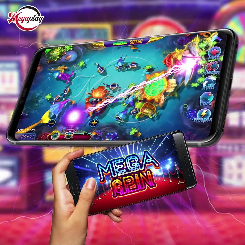 Game Android Play Store App Mega Spin Online Fish Game App Online skill Game Apps Platform