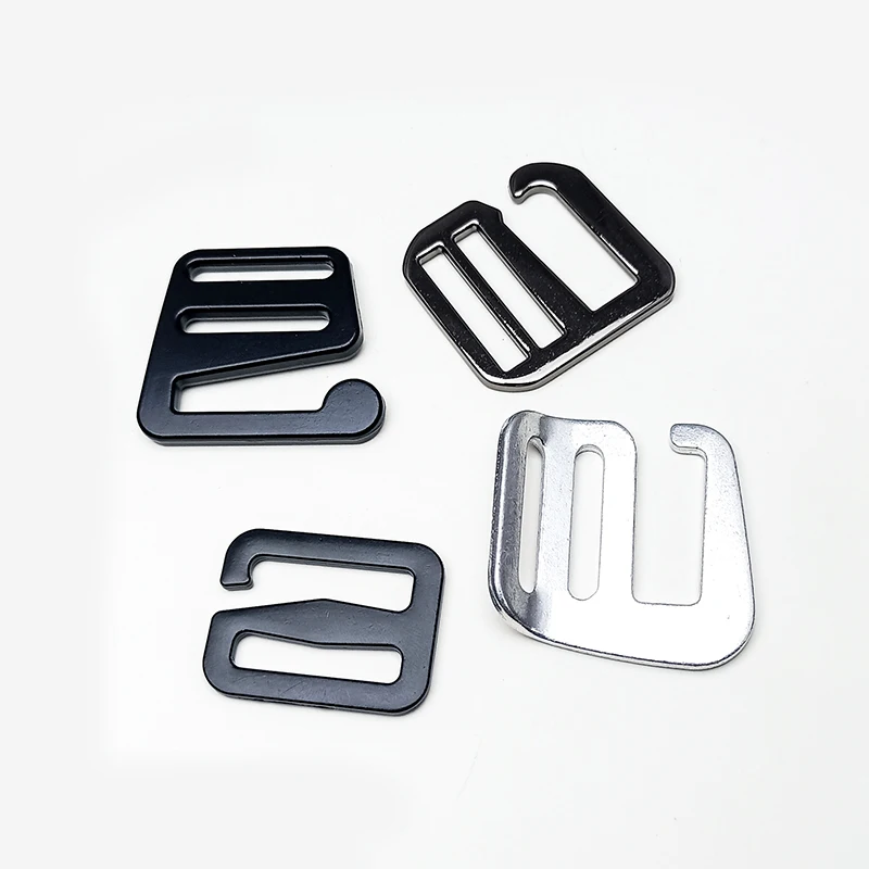 Metal Webbing G Hook Buckle Curve Shape Aluminum G Hook Wholesale