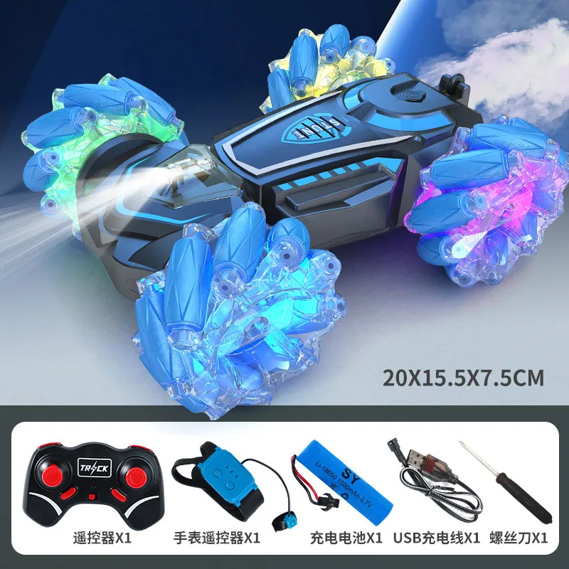 New 2.4Ghz Gesture Sensing Rc Stunt Car Double Side Drifting 360 Rotating Remote Rontrol Car