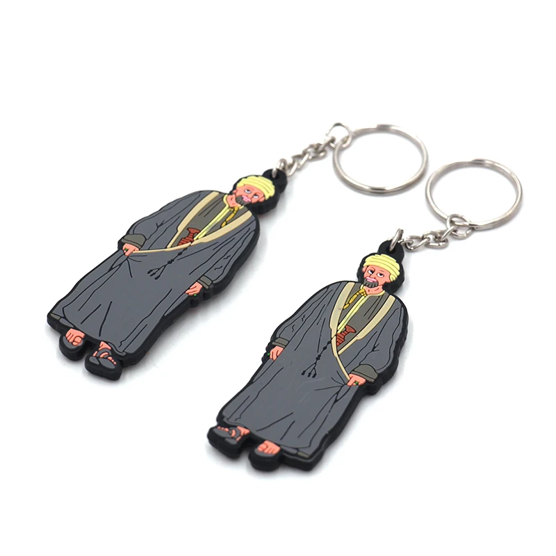Custom High Quality soft pvc key chain pvc cartoon keychain in customized