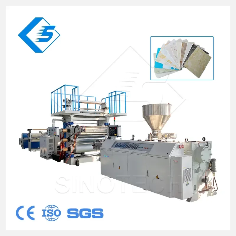 Factory Price PVC 1220MM Marble Alternative EVA Panel Board Making Machine Production Line PVC Sheet Extrusion Line For Walls