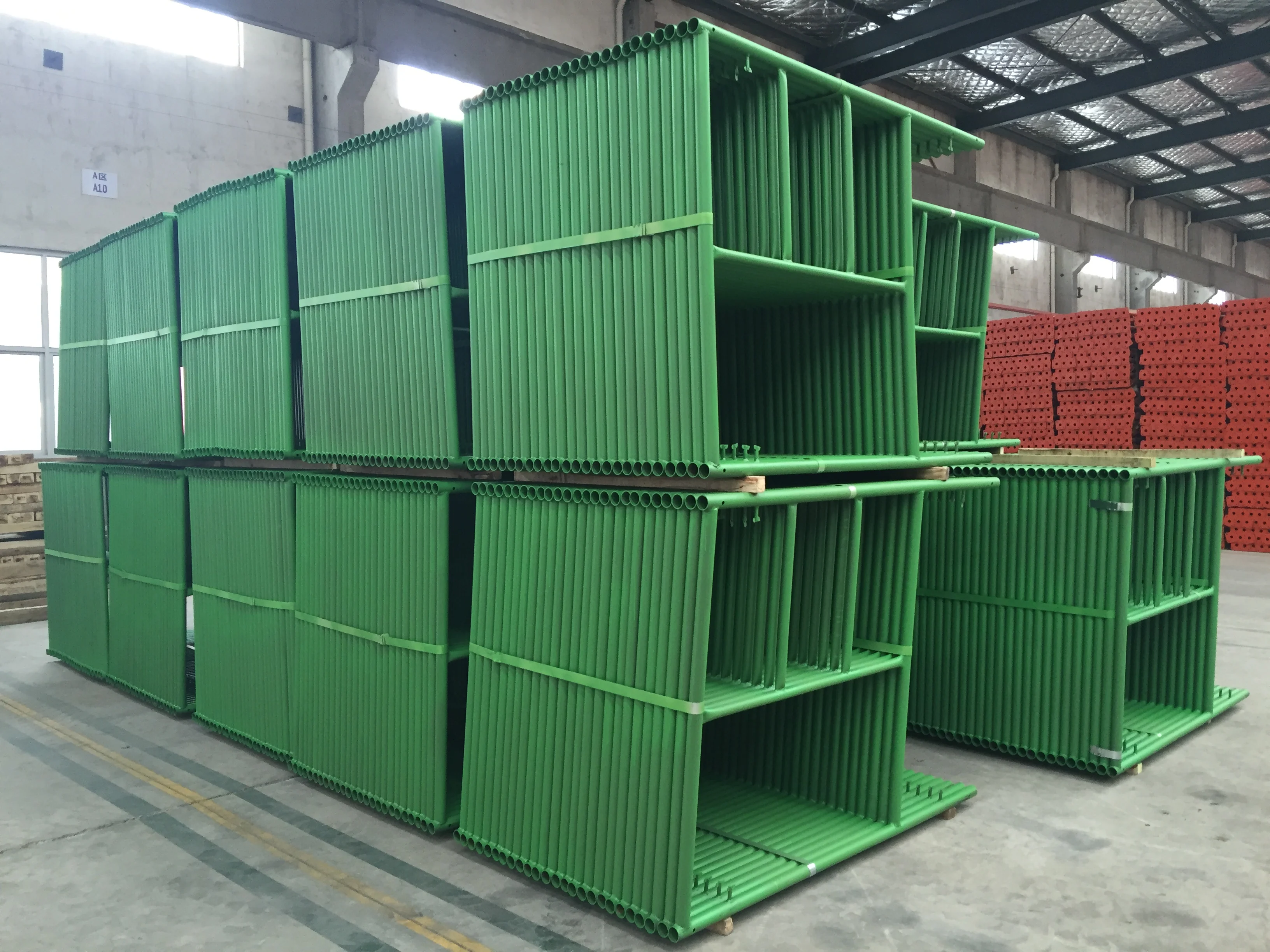 Sale Q345 Galvanized Galvanized Tower Andamios Steel Adjustable Mason H Frame Scaffolding System for Construction