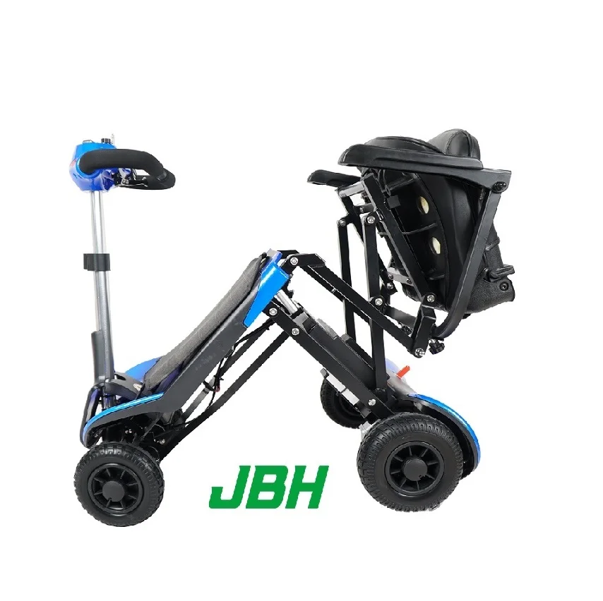 JBH 4 Wheel Electric Mobility Scooter CE Approved Handicapped Scooter for Adult Disabilities Elderly