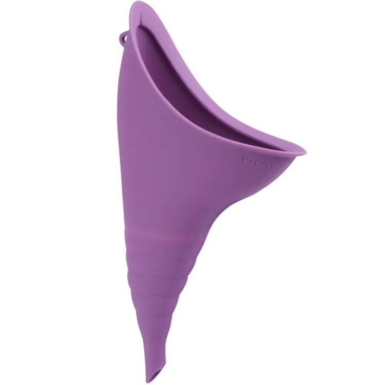 Custom 100% Food Grade Silicone Reusable Urinal Funnel Portable Female Urination Device