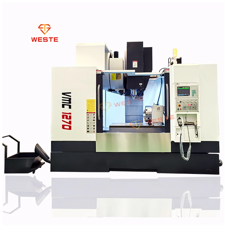 4 axis Cnc milling machine Suitable for auto and motorcycle parts vmc1160 vmc1270 cnc Vertical Machining Center