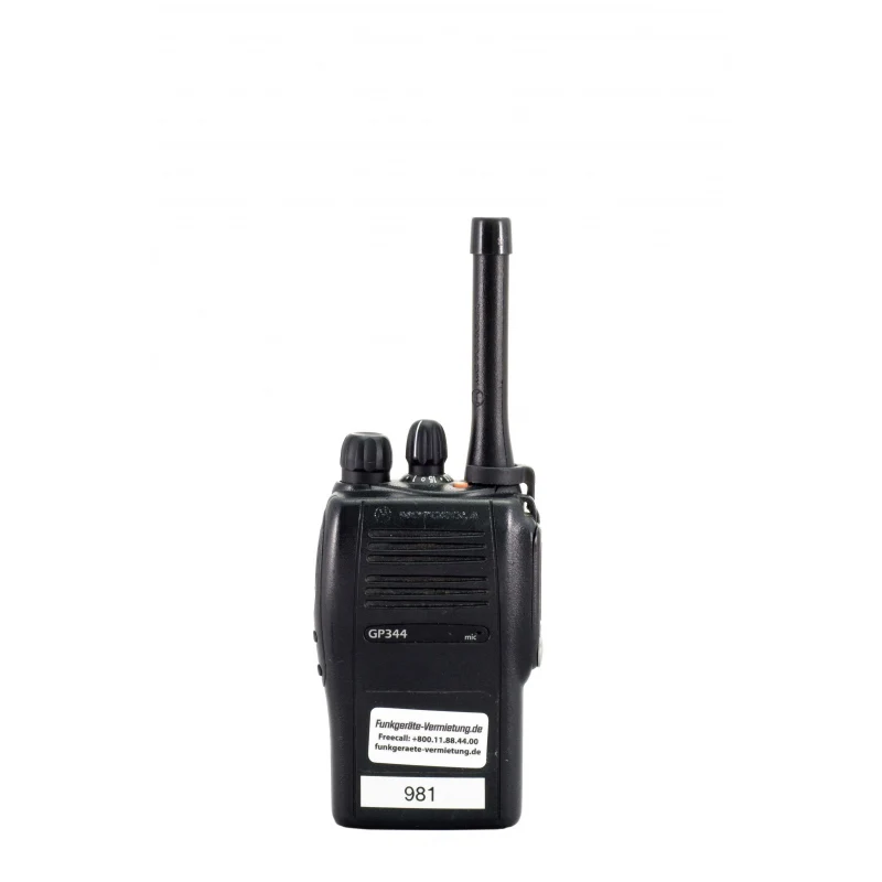 GP344 uhf vhf walkie talkie analog 136-174mhz two way radio for motorola